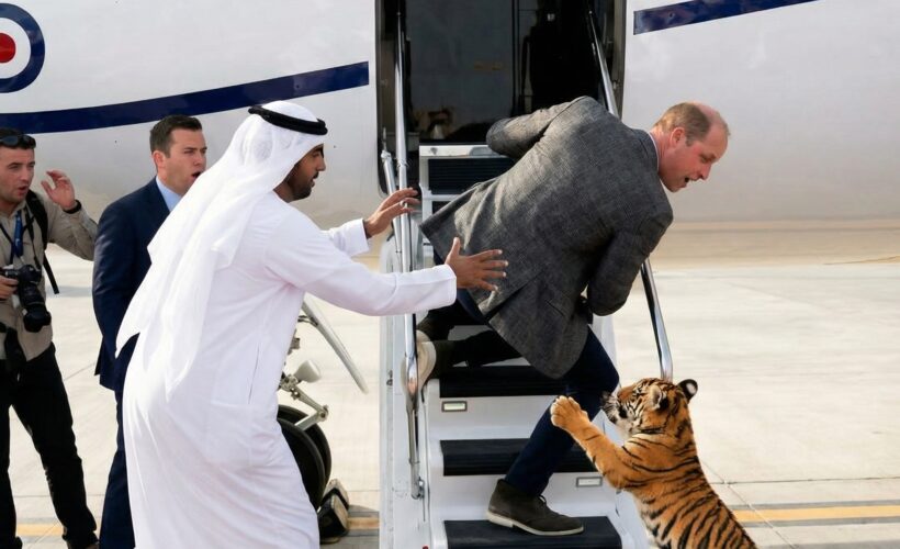 A tumultuous flight… typical of Saudi Arabian tycoons