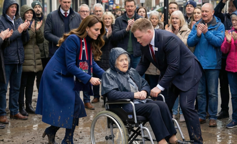 The Heartwarming Moment Kate Middleton and Fin Baxter Stepped into the Mud to Help