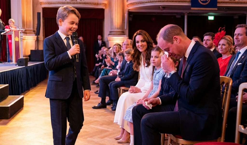 “Dad… This Song Is for You” 🎤💔 — The Night Prince George Stopped Time at Prince William’s Birthday – “Dad… This Song Is for You” 🎤💔 — The Night Prince George Stopped Time at Prince William’s Birthday –