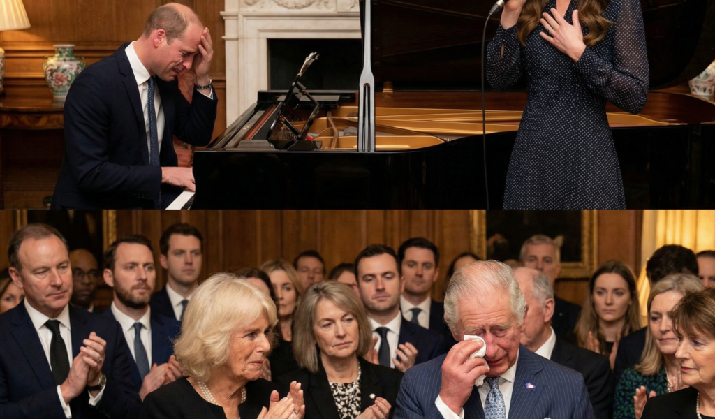 Prince William reportedly bowed his head, deeply moved. Catherine placed her hand to her chest, clearly deeply affected. In that moment, the monarchy ceased to be an institution – it became a family.
