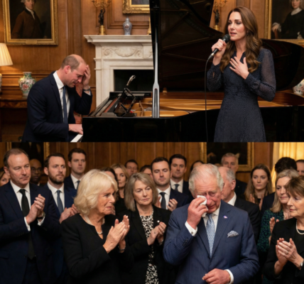 Prince William reportedly bowed his head, deeply moved. Catherine placed her hand to her chest, clearly deeply affected. In that moment, the monarchy ceased to be an institution – it became a family.
