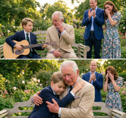 “I love you, Grandpa.” 🎤💔 A touching tribute from Prince George brought King Charles to tears. –