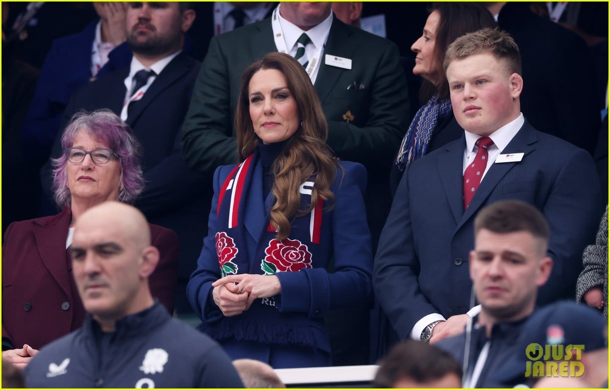 Kate Middleton Attends Rugby Match in First Appearance ...