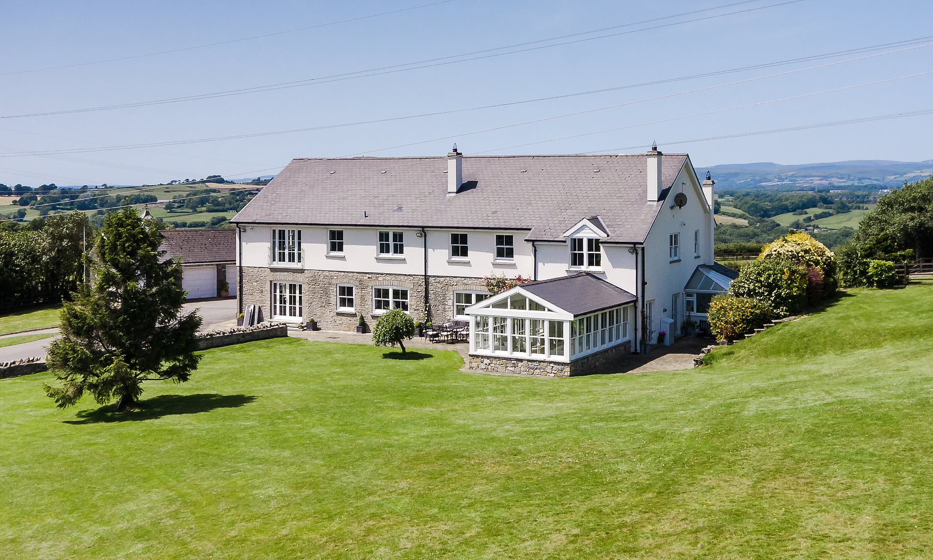 The green, green grass of Sir Tom Jones' old home that's up ...