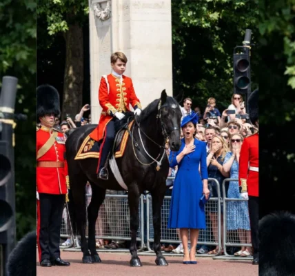 Prince George’s Horse Riding Antics at Buckingham Palace