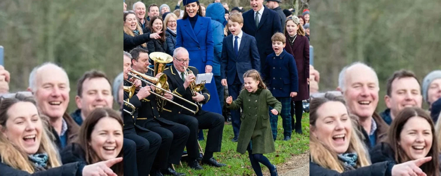 Don’t Watch If You Don’t Want to Laugh Until Your Stomach Hurts. Charlotte ‘Spontaneously’ Dances Along to a Hilarious Band