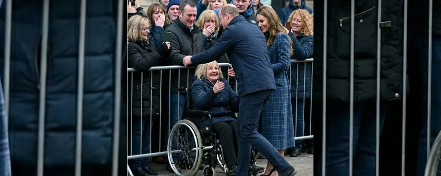 The Day Prince William Broke the Rules: An Unexpected Embrace