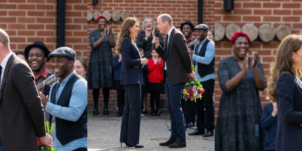 William Surprises Catherine with a Bouquet of Flowers Behind Him; Netizens Go Wild