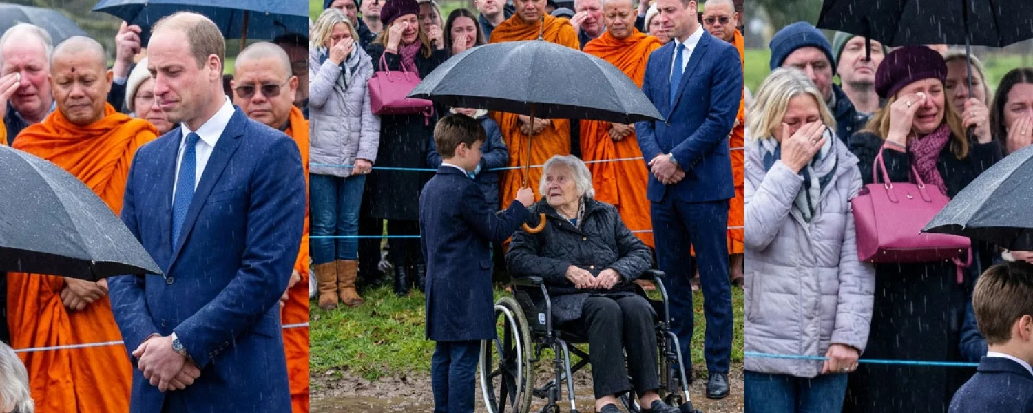 Prince Louis and His Umbrella of Kindness
