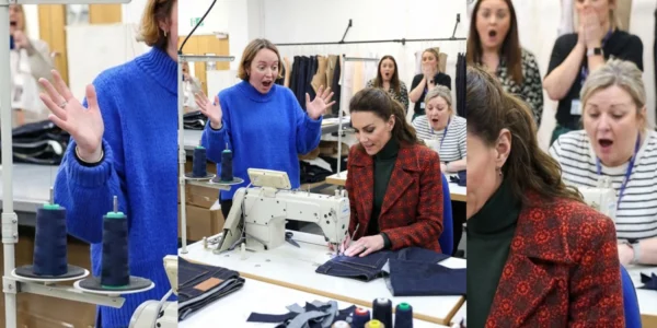 The princess knows how to sew and recently showcased her amazing skills in Wales.