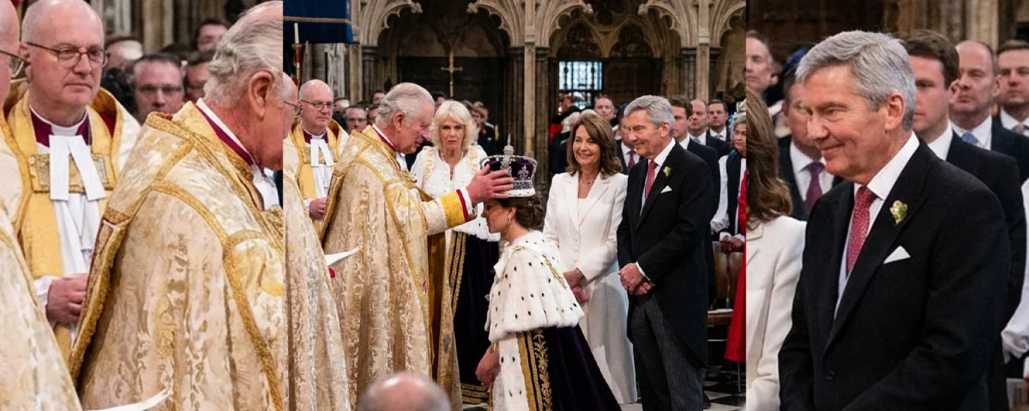 When Charles read the decree bestowing titles upon Carole and Michael Middleton…