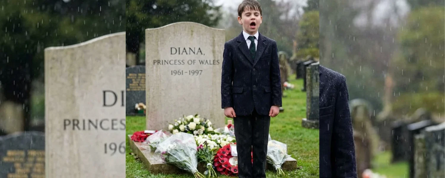 “I’ve never met her… but I know she’s listening to me sing” – Prince Louis’ words of gratitude brought tears to the eyes of the entire Royal Family.