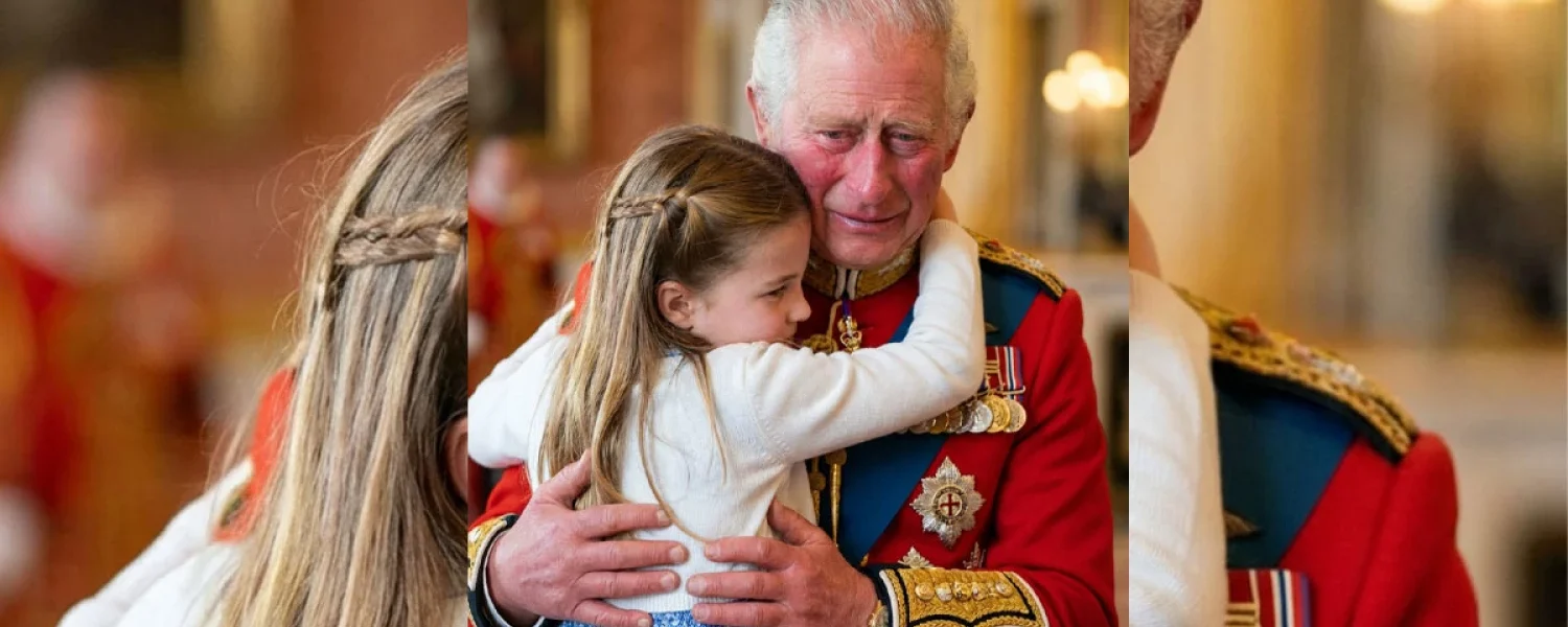 Princess Charlotte’s Embrace of King Charles