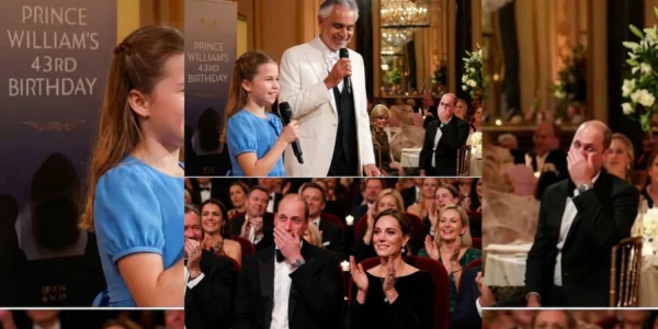 Princess Charlotte Shines with Andrea Bocelli Princess Charlotte Shines with Andrea Bocelli