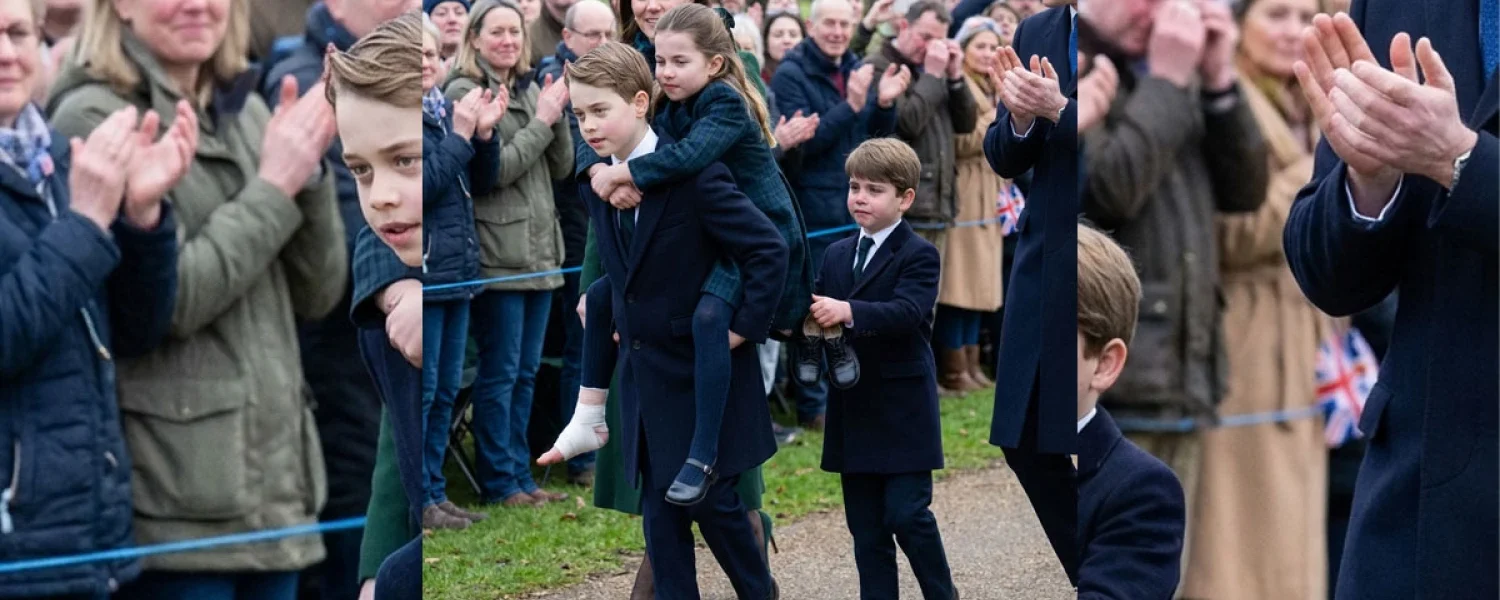Prince George’s heartwarming act of kindness: Royal brotherhood.
