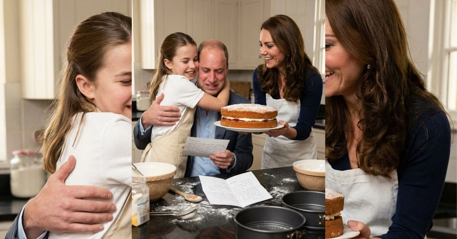 Princess Charlotte’s Heartfelt Gesture for Prince William