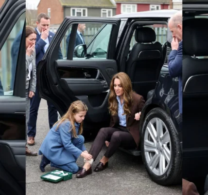 Princess Catherine’s Fall and Princess Charlotte’s Compassion