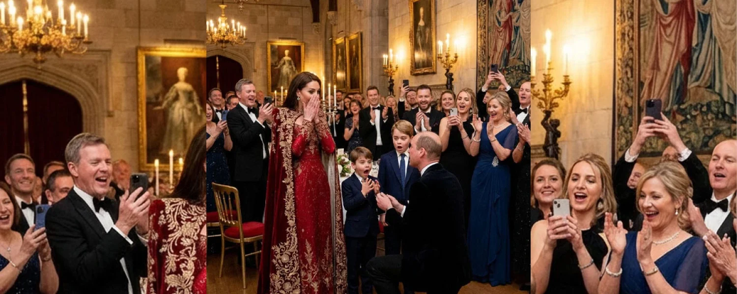 The Grand Dinner at Windsor Castle