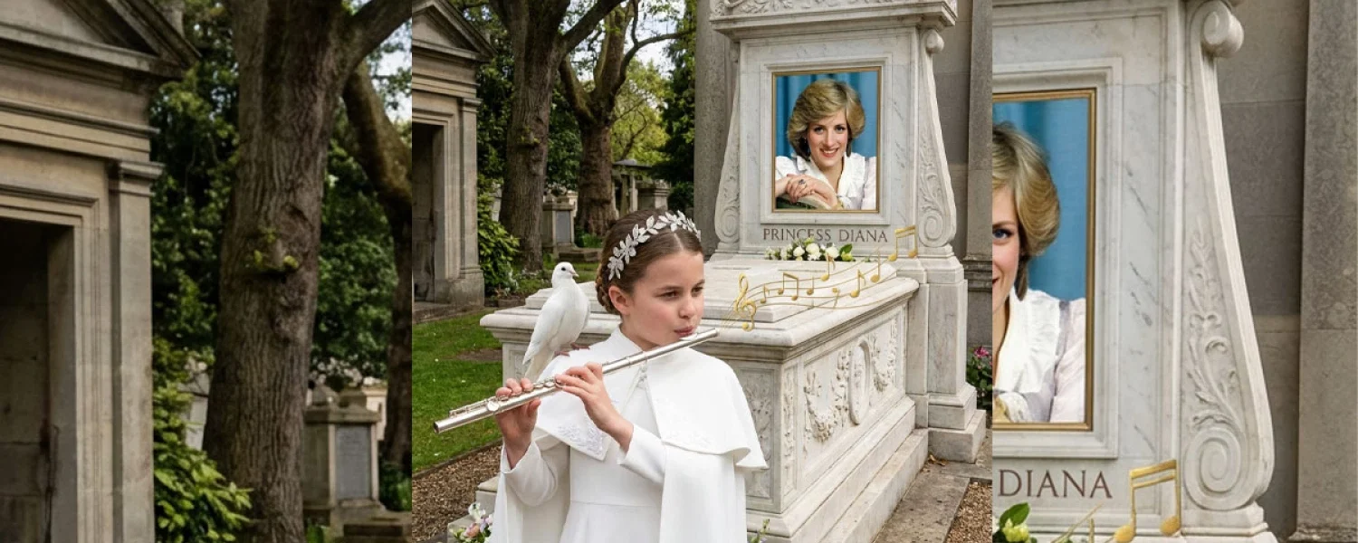 Princess Charlotte’s Flute Performance at Queen Diana’s Tomb