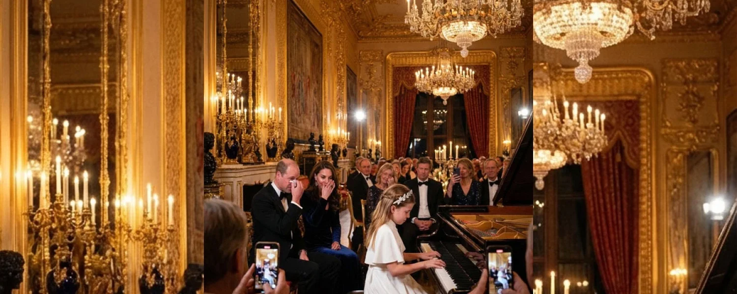 Princess Charlotte’s Heartfelt Performance at Windsor Castle: A Moment to Remember