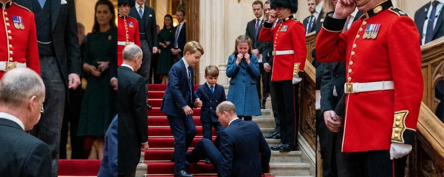 The Royal Children Come to Their Father’s Aid