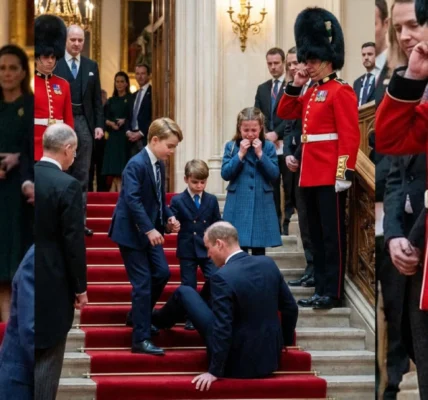 The Royal Children Come to Their Father’s Aid