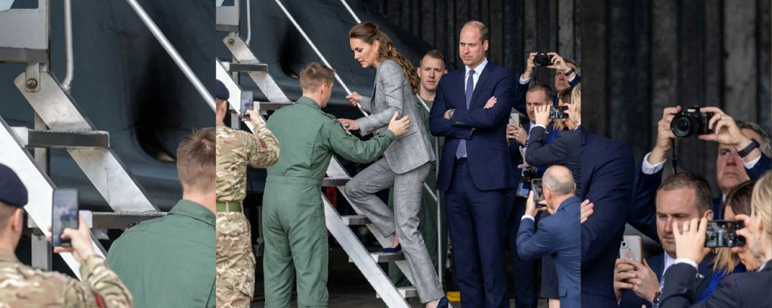 The Incident at the Palace: Princess Catherine’s Staircase Slip