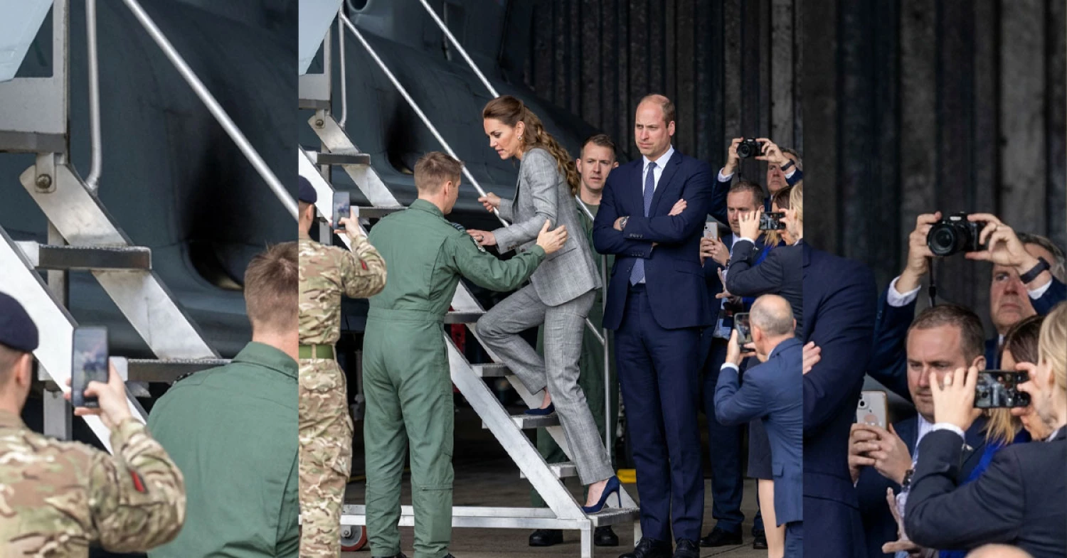 The Incident at the Palace: Princess Catherine’s Staircase Slip