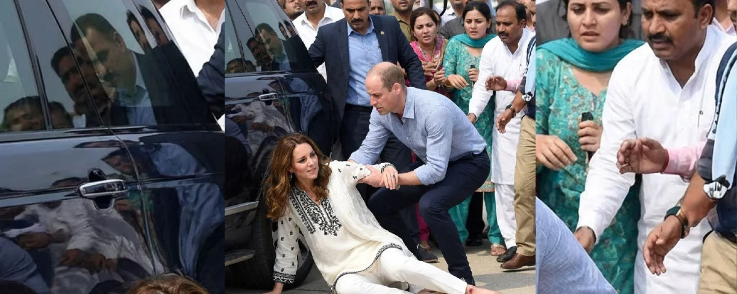 Princess Catherine’s Fall and the Support of Prince William