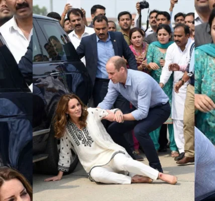 Princess Catherine’s Fall and the Support of Prince William