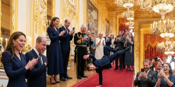 Prince Louis Steals the Show with an Unexpected Dance Performance at Windsor Castle