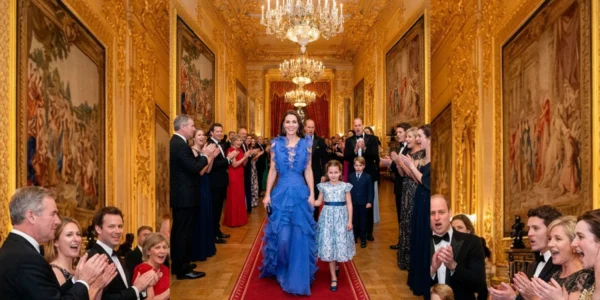 Princess Catherine Dazzles at Windsor Castle: A Night to Remember