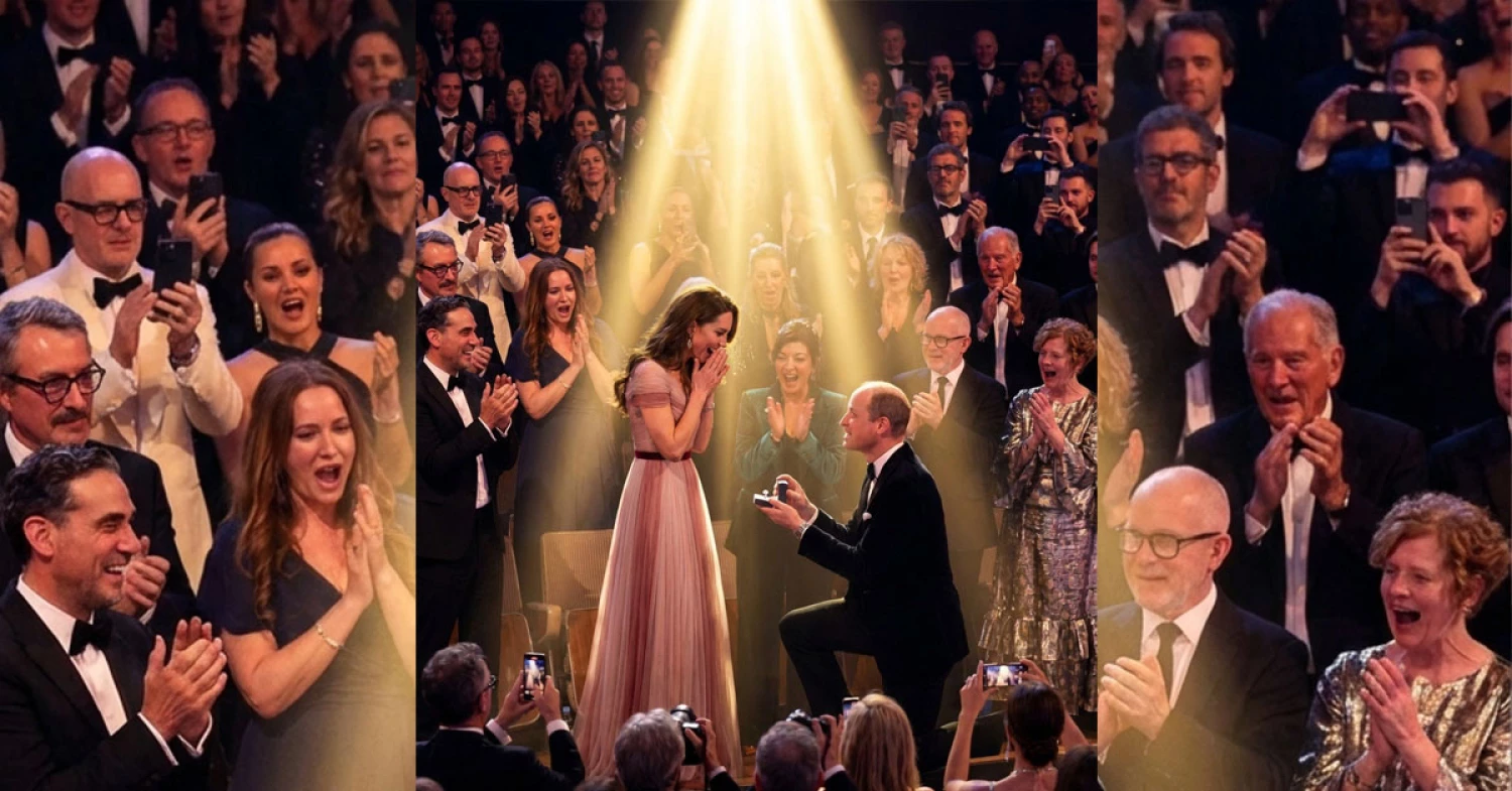Prince William Proposes to Princess Catherine at the 2026 BAFTA Awards