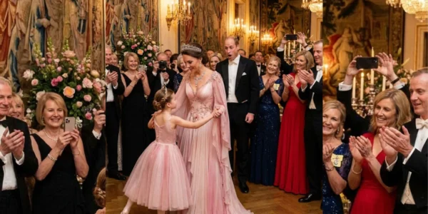 Princess Catherine and Princess Charlotte Dazzle in the Palace