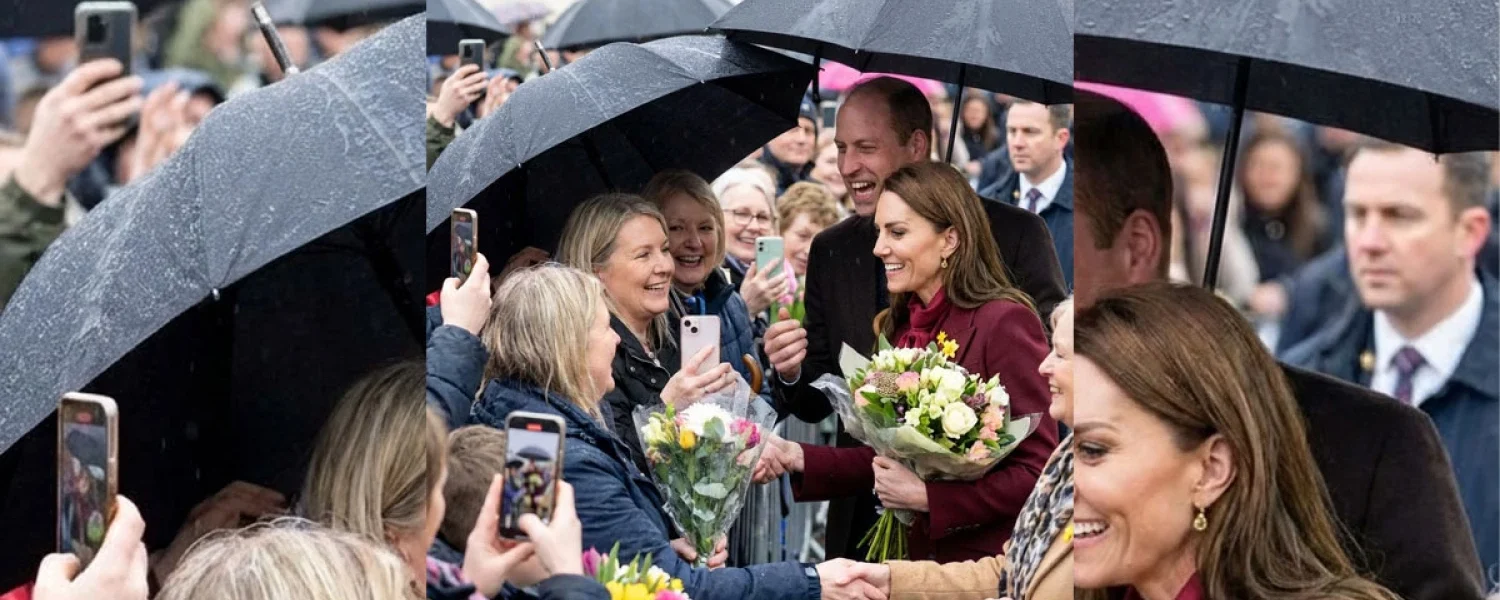 Security Ready to Open Car Doors but Prince William and Catherine Shift Plans to Greet Crowds