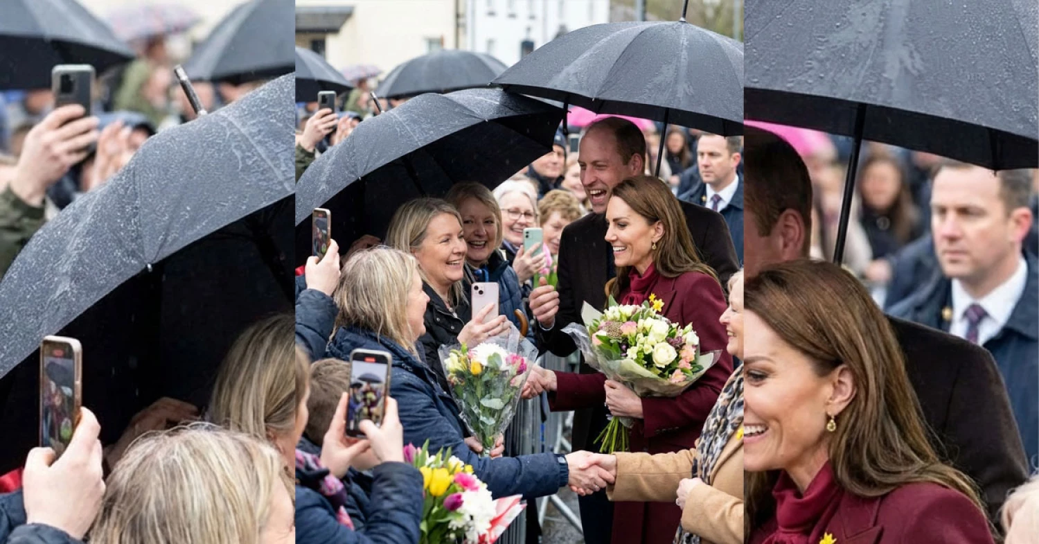 Security Ready to Open Car Doors but Prince William and Catherine Shift Plans to Greet Crowds