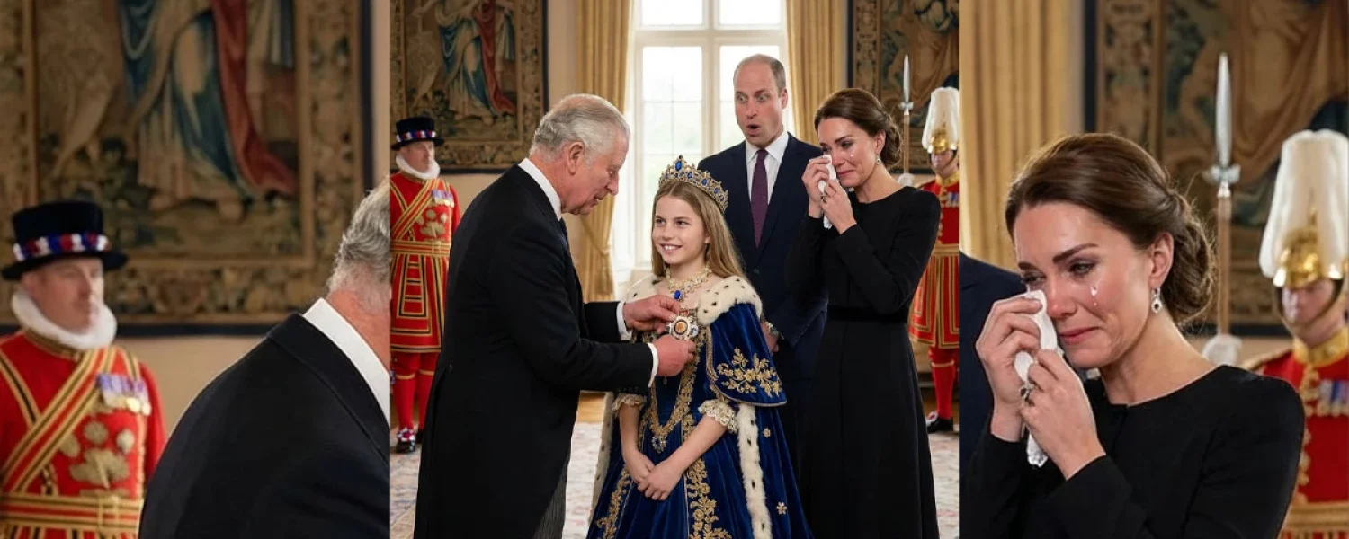 The hidden meaning behind King Charles’s coat of arms for Charlotte.