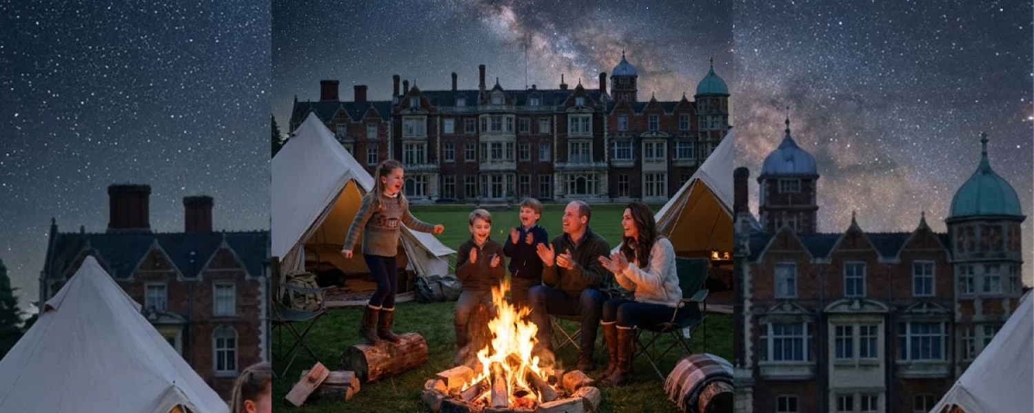 A magical camping trip at Buckingham Gardens: Connecting happy families.