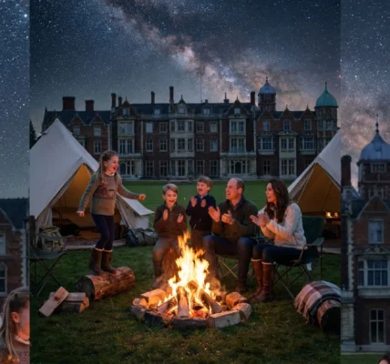 A magical camping trip at Buckingham Gardens: Connecting happy families.