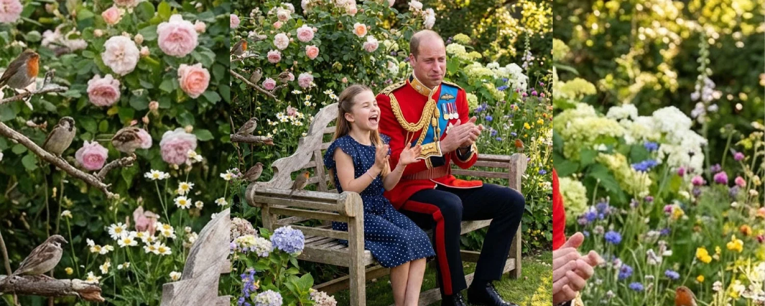 Princess Charlotte’s Sweet Tribute to Prince William