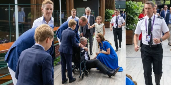 The William family helped someone who had stumbled.