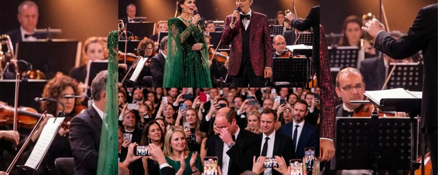 Princess Catherine Duets with Andrea Bocelli