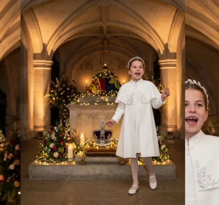 Princess Charlotte’s secret visit to Queen Elizabeth’s Tomb.