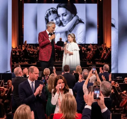 Princess Charlotte sang a duet with Andrea Bocelli as a tribute to her mother, Catherine.