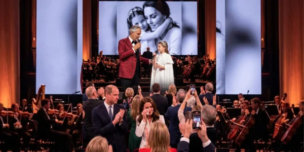 Princess Charlotte sang a duet with Andrea Bocelli as a tribute to her mother, Catherine.