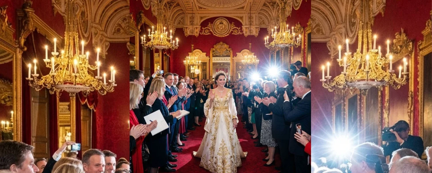 Princess Catherine Shines at Windsor Castle: A Night to Remember