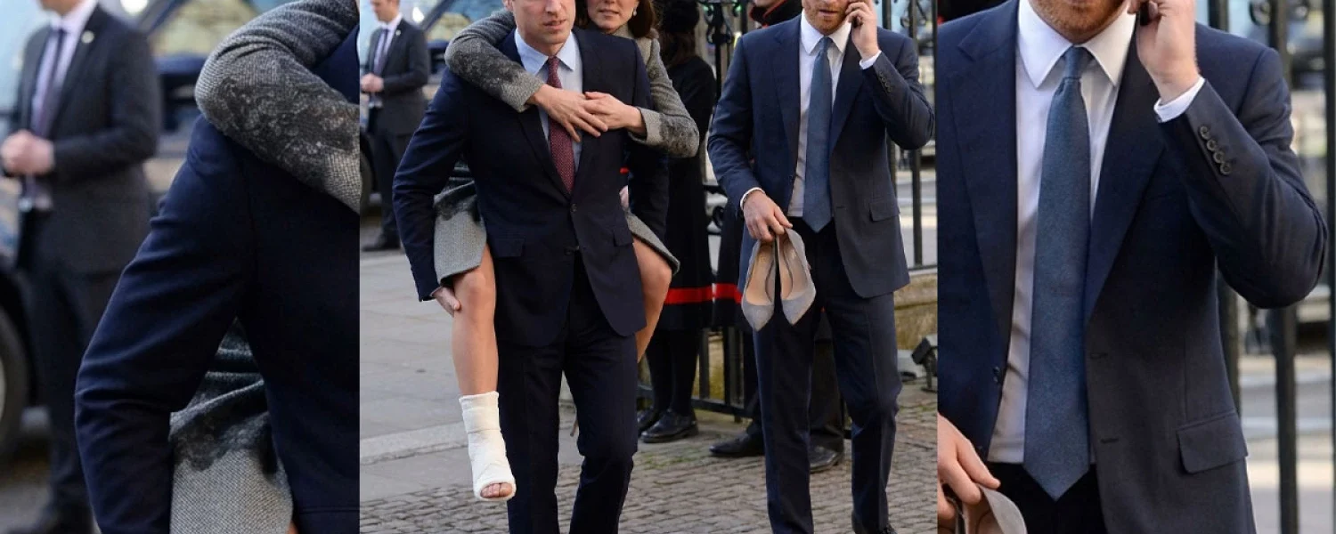 Princess Catherine’s Fall During Commonwealth Day Celebrations