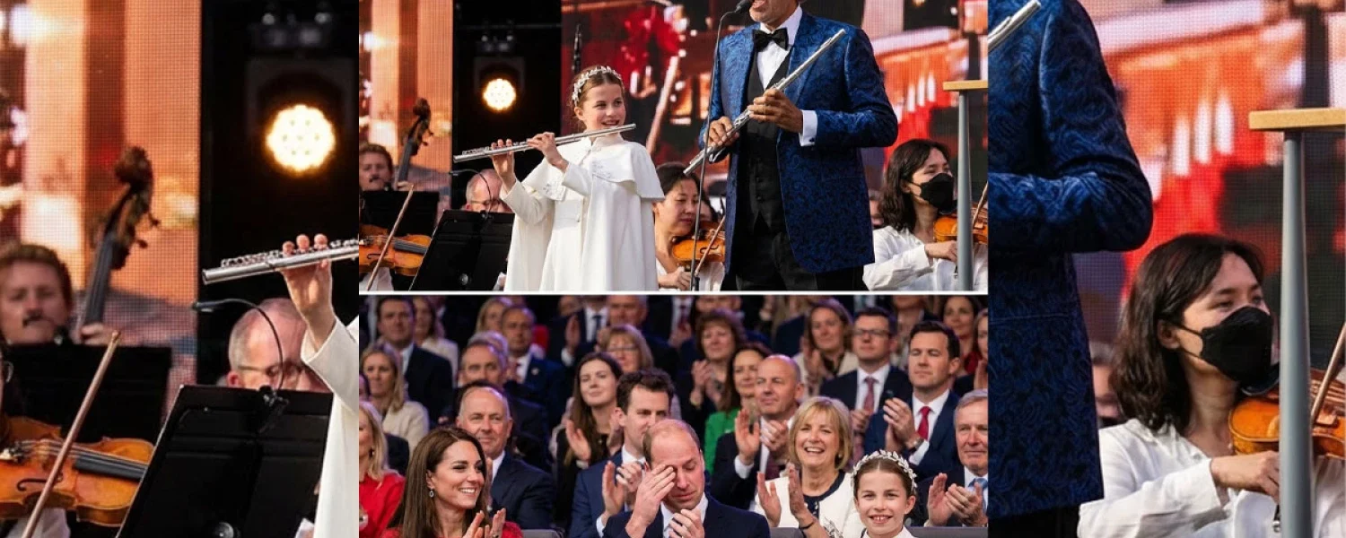 Princess Charlotte’s Duet with Andrea Bocelli Princess Charlotte’s Duet with Andrea Bocelli