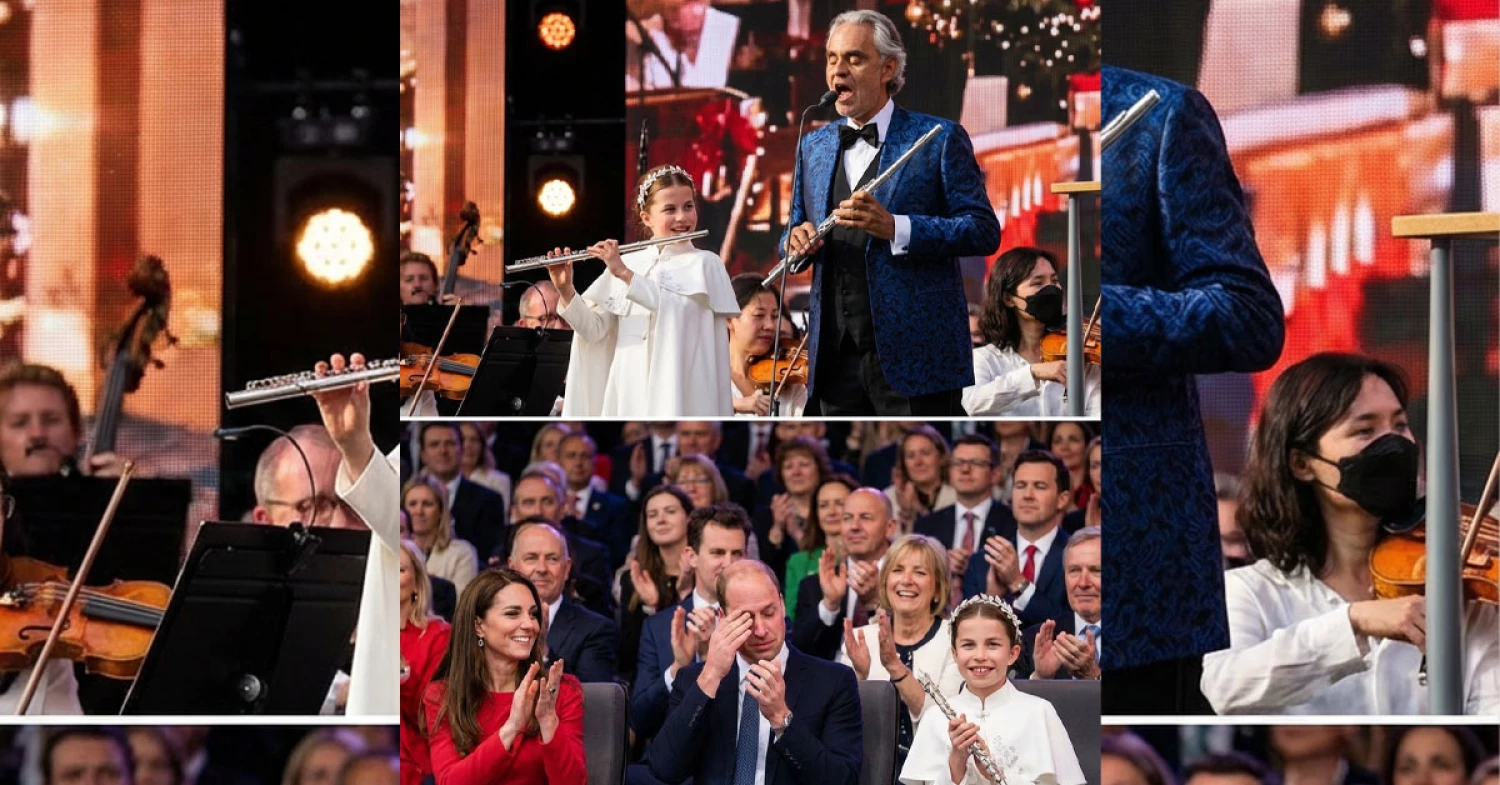 Princess Charlotte’s Duet with Andrea Bocelli