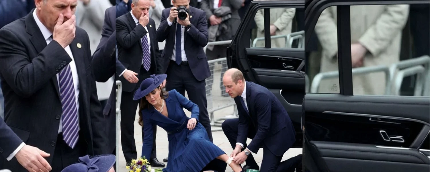 A Moment of Concern for Princess Catherine